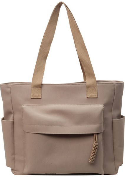 Omuz Çantası Çapraz Çanta Taşınabilir Yüksek Kaliteli Aşınmaya Dayanıklı Kanvas Malzeme Kentsel Günlük Tarz , Haki (Yurt Dışından)