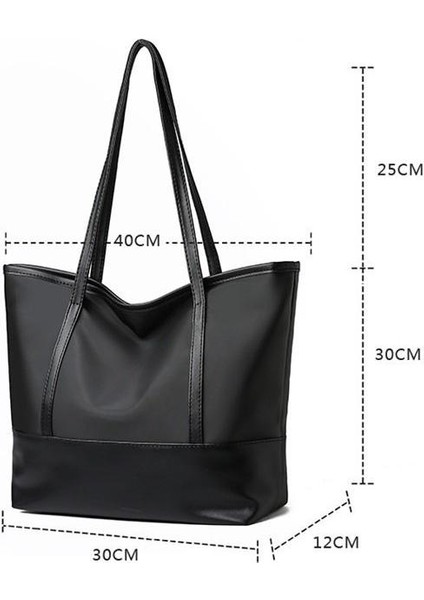 Omuz Çantası Çapraz Çanta Taşınabilir Yüksek Kaliteli Oxford Kumaş Malzemesi Zarif Düz Renk Stili, Gri (Yurt Dışından) modelleri