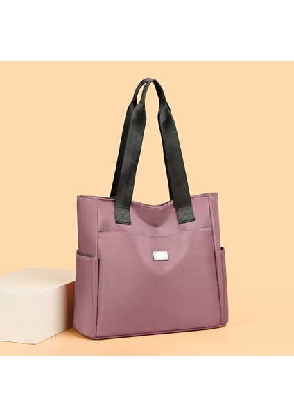 Omuz Çantası Çapraz Çanta Taşınabilir Yüksek Kaliteli Oxford Kumaş Malzemesi Zarif Stil, Mor (Yurt Dışından)