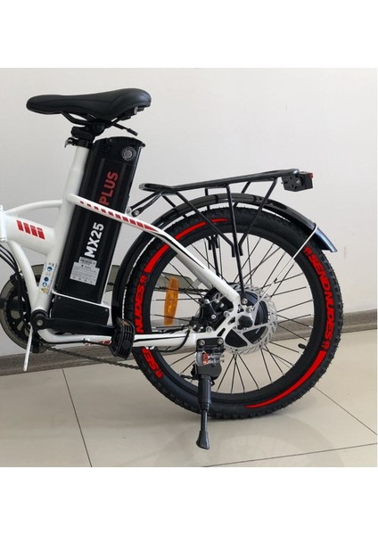 Elektrikli Bisiklet Send Nudes + Şerit Lastik Yazısı 8Adet Lastik Sticker Rks E-Bike Lastik Stikeri Kırmızı fiyatları
