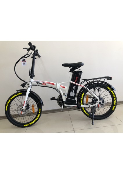 Michelin + Bayrak Elektrikli Bisiklet Lastik Yazısı 8 Adet Lastik Sticker Rks E-Bike Lastik Stikeri modelleri