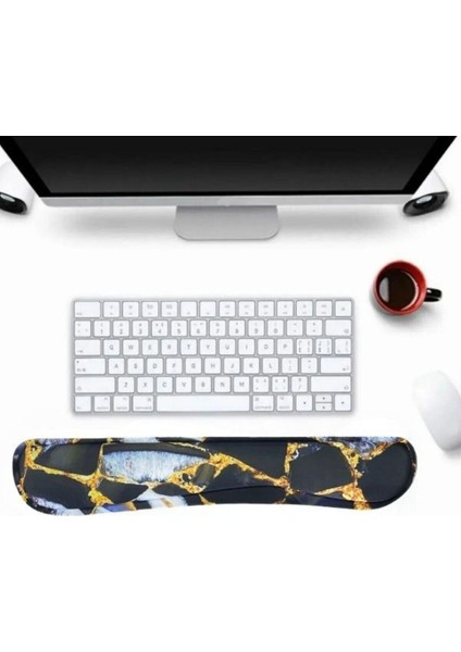 Desenli Ergonomik Oyuncu Gaming Mouse Pad ve Bilek Desteği Set fiyatları