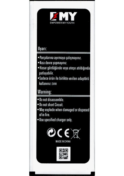 Vestel Venus V3 5570 Uyumlu Emy Batarya fiyatları