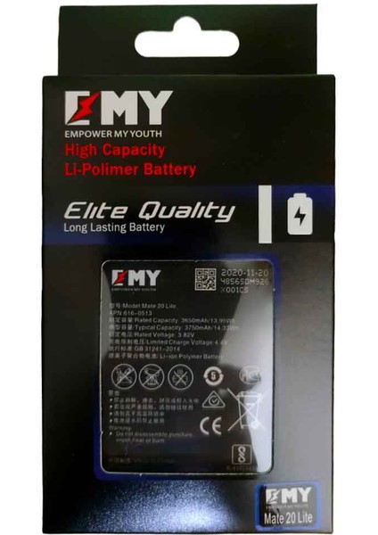 Huawei Mate 20 Lite Uyumlu Emy Batarya fiyatları