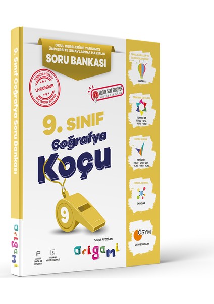 9. Sınıf Coğrafya Soru Bankası Origami Tammat Yayınları