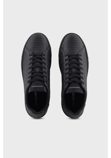 Deri Logolu Sneaker Erkek Ayakkabı X4X670 XD432 00002 modelleri