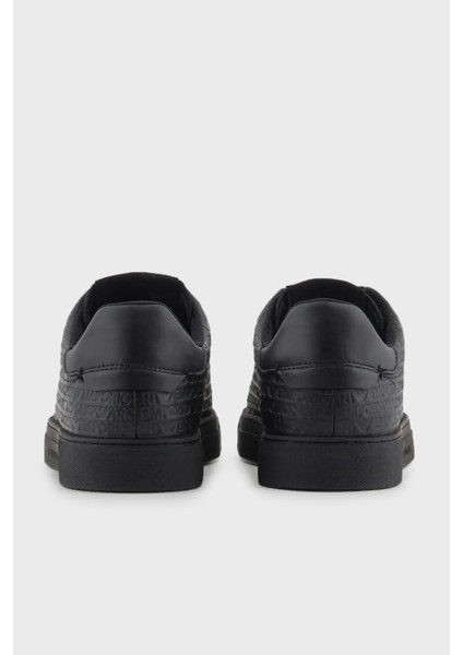 Deri Logolu Sneaker Erkek Ayakkabı X4X670 XD432 00002 fırsatları