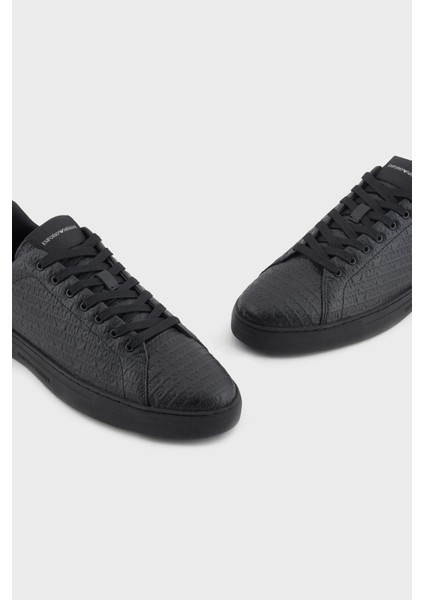 Deri Logolu Sneaker Erkek Ayakkabı X4X670 XD432 00002 indirimleri