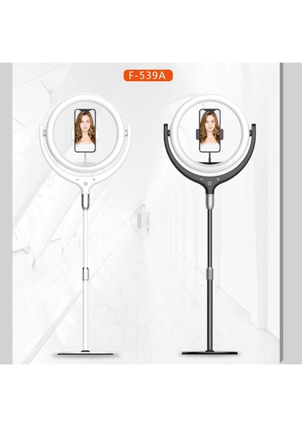 Ring Light Işık Halkası 360 Dönen Başlık 30 cm Işıklı Telefon Tutucu Dekoratif LED Aydınlatma fırsatları