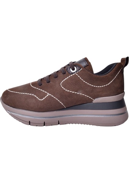 D24KA-3390 Kahve Kadın Deri Ayakkabı modelleri