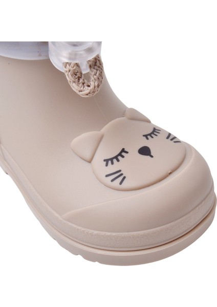 W10322-004 Beige Mendi Gato Çocuk Bot indirimleri