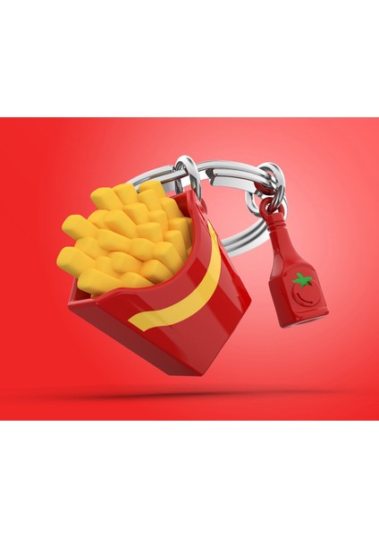 French Fries ve Ketçup Anahtarlık fiyatları