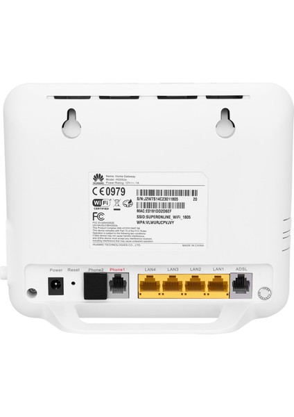 HG552E 300 Mbps 4 Port Kablosuz Adsl 2/2+ Modem