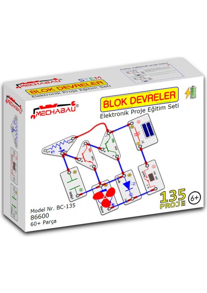 Blok Devreler Elektronik Devre BC-135 135 Proje