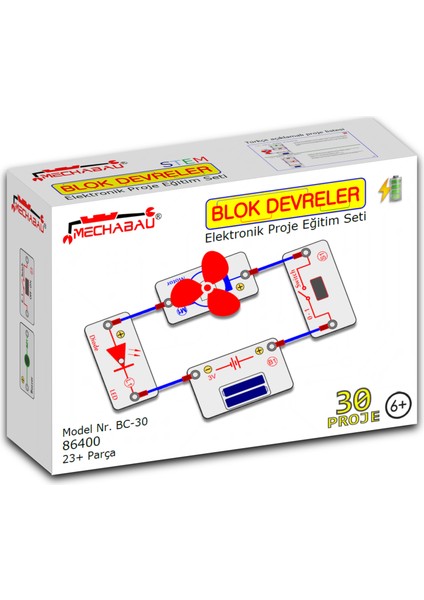 Blok Devreler Elektronik Devre BC-30 30 Proje