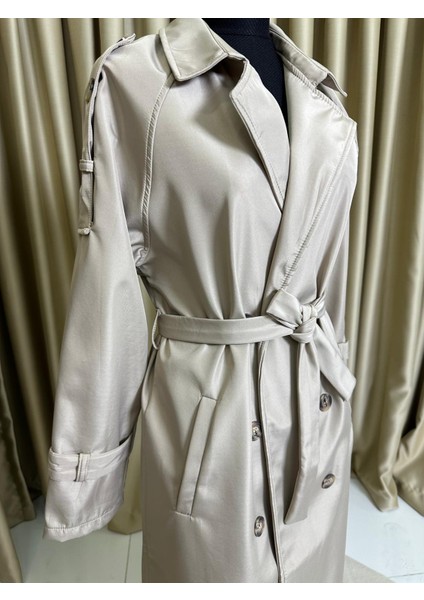 Belden Bağlamalı Trençkot fiyatları