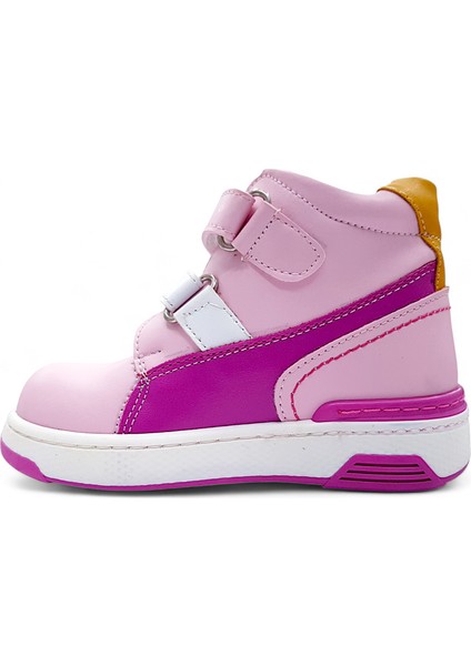 Ortopedik Kürklü Kız Bebek ve Çocuk Botu PMABEPA2306 Pembe Fuşya 21