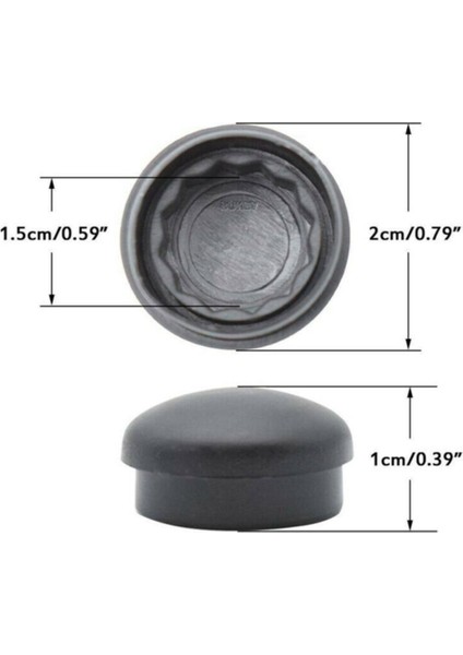 Skoda Roomster Silecek Kolu Vida Kapağı 2006--2015 2 Adet