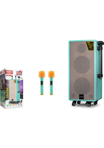 Kımıso Qsw5 Bluetooth Speaker 2x8" 370*290*710MM