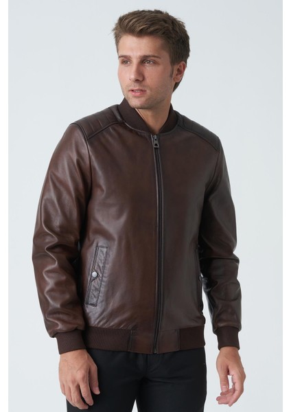 Bangor 5006 Slim Fit Kolej Kuzu Derisi Mont Fındık fırsatları