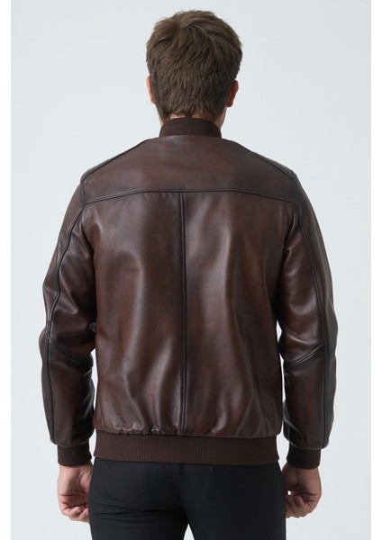 Bangor 5006 Slim Fit Kolej Kuzu Derisi Mont Fındık indirimleri