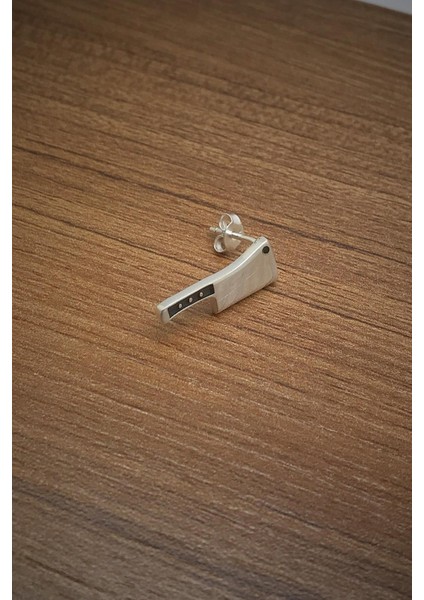 Gümüş Tek Satır Küpe UC5226E363