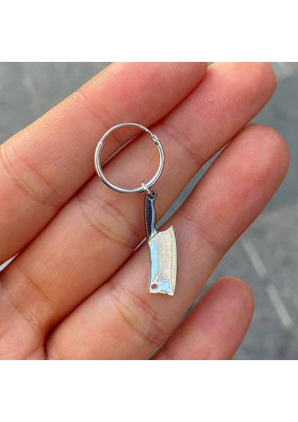 Gümüş Tek Sallantılı Satır Küpe UC5226E363