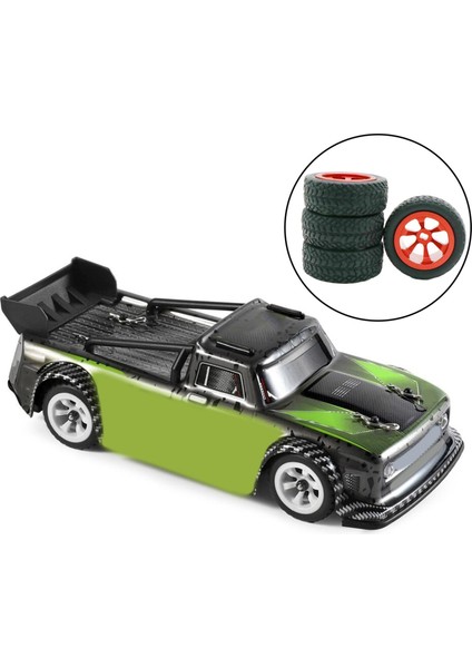 4 Rc Kauçuk ve Metal 30MM Wltoys 1:28 P929 P939 284131 Yedek Model Yedek Kırmızı (Yurt Dışından)