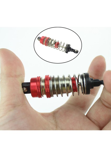 1 Adet Amortisör Yükseltme Rc Wltoys 144001 144002 1/14 Rc Tırmanma Hobisi (Yurt Dışından)