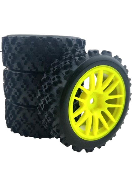 Wltoys 144001 124019 Modifikasyon Sarı Için 12MM Hex Rc Tekerlek ve Yükseltmesi (Yurt Dışından)