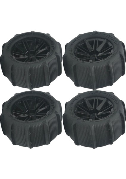 1/14 Rc Tekerlek 124019 104001 Dıy Aksesuar Kamyonları Için Yedek Parçalar, 4 4 Tekerlek (Yurt Dışından)