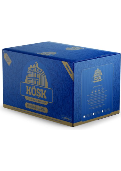 Köşk Çay Aromatik Bergamotlu Çay 11 Çeşit Harman - 5kg Demlik Poşet Çay