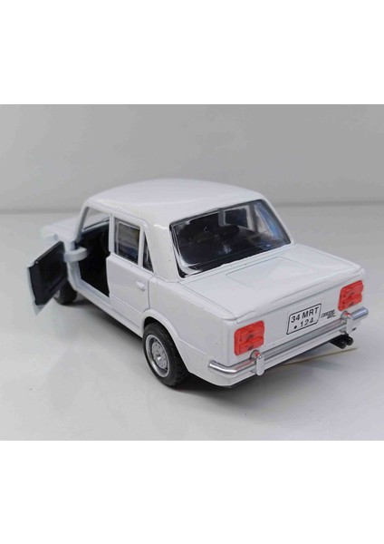 Murat 124 Beyaz Çek / Bırak Sesli Işıklı Metal Model