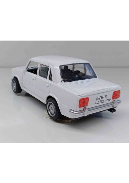 Murat 124 Beyaz Çek / Bırak Sesli Işıklı Metal Model