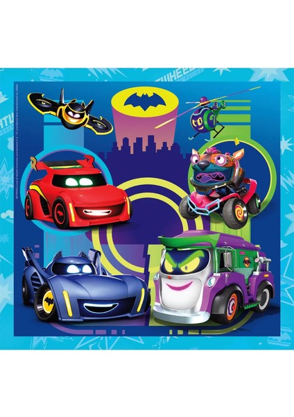 Batwheels Puzzle 3X48 Parça 25307