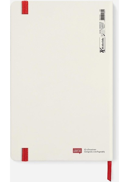 Anne Sert Kapaklı Lastikli Defter