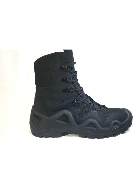 Power Black Outdoor Tactical Hakiki Deri Su Itici Özellikli Askeri&polis Özel Harekat Botu
