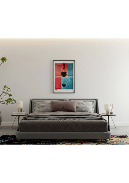 Soyut Renkli Tablo, Ofis Için Poster modelleri