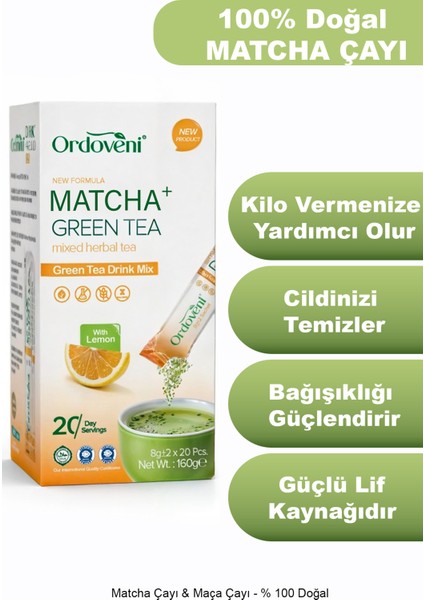 Matcha Çayı & Maça Çayı - % 100 Doğal