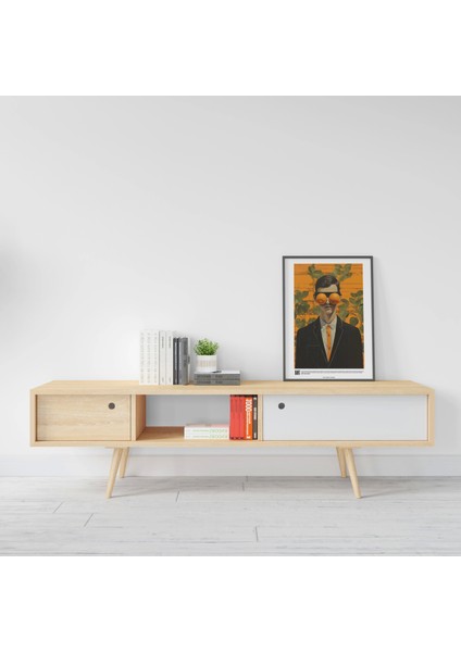 Ofis Dekor Tablo, Adam Silüeti Poster
