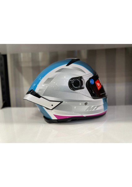 Kask Mt Thunder 4 Sv Tears C8 Parlak Inci Beyaz/Pembe fiyatları