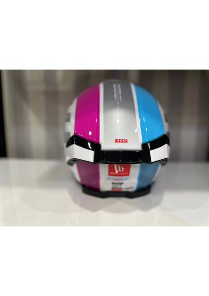Kask Mt Thunder 4 Sv Tears C8 Parlak Inci Beyaz/Pembe fırsatları
