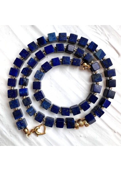 L'atelier Des Perles Vienna Necklace Lapis Lazuli Doğal Taş Kolye