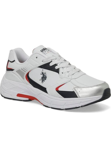 Felix 4pr Erkek Beyaz-Lacivert-Kırmızı Sneaker Ayakkabı