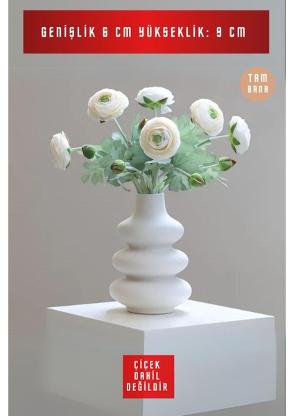 Siyah Dekoratif Vazo Obje Ev Dekorasyon Masa Üstü Dekor Vazo Model 5 modelleri