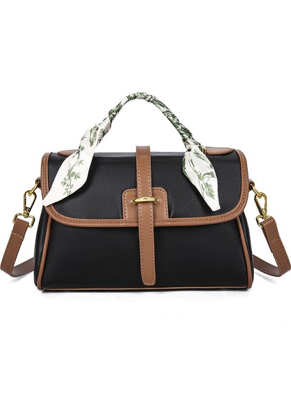 Kadın Çantaları 2024 Yeni Moda Basit Omuz Çantası Niş Tasarım Çok Yönlü Crossbody Çanta El Küçük Kare Çanta Kadınlar Için (Yurt Dışından)