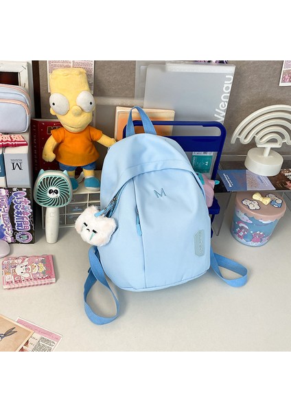 Sevimli Çocuk Bahar Gezisi ve Çalışma Çantası, Taro Mor, Üniversite Öğrencisinin Ders ve Alışveriş Için Mini Sırt Çantası (Yurt Dışından)