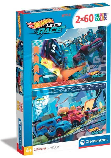 Hot Wheels Puzzle 2X60 Parça 24816