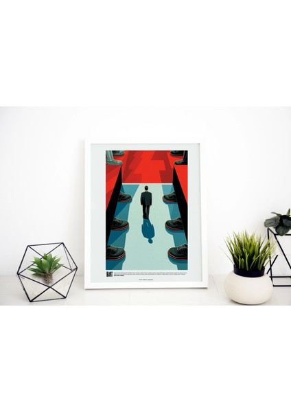 Ofis Duvar Dekorasyonu Tablo, Modern Poster