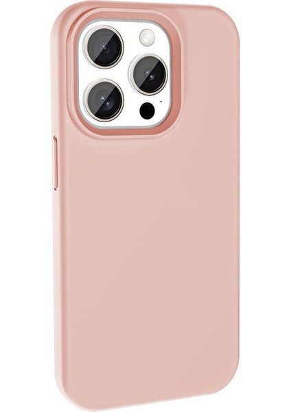 Apple iPhone 15 Pro Kılıf Magsafe Şarj Özellikli Sıvı Teknolojili Silinebilir Sert Kivi Kılıf